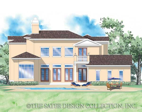 Kendrick-Rear Elevation-Plan #8050