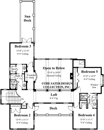 kendrick-upper level floor plan-#8050