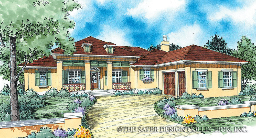 Ainsley-Front Elevation-Plan #8054