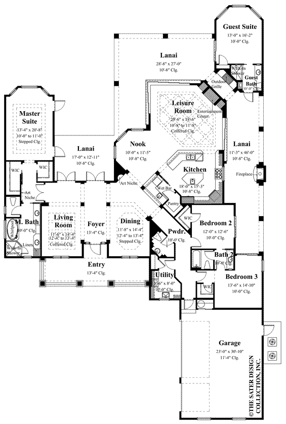 ainsley-main level floor plan -#8054