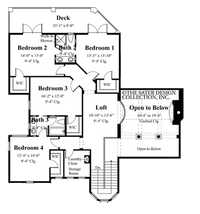 San Filippo-Upper Level Floor Plan- #8055