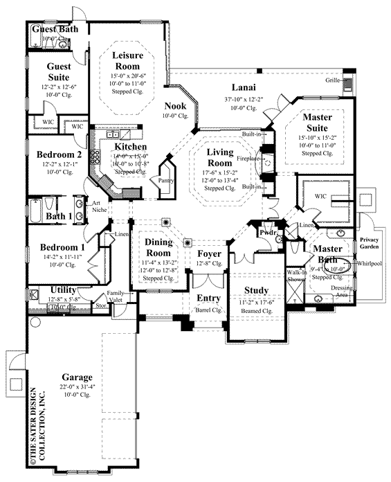 Simone-Main Floor Plan- Plan #8059