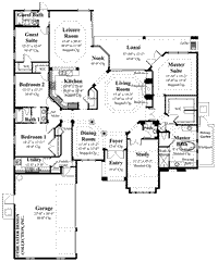 Le Marescott-Main Floor Plan-Plan #8060