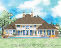 Bartlett-Rear Elevation-Plan #8064
