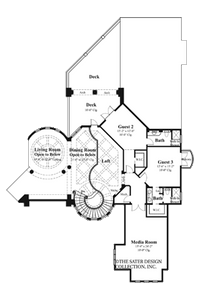 Villa Sabina-Upper Level Floor Plan-Plan8068