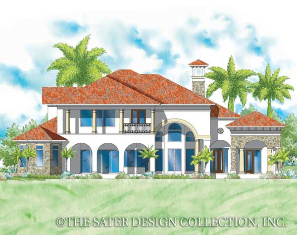 Domenico-Rear Elevation-Plan #8069