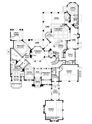 Home Plan Domenico | Sater Design Collection