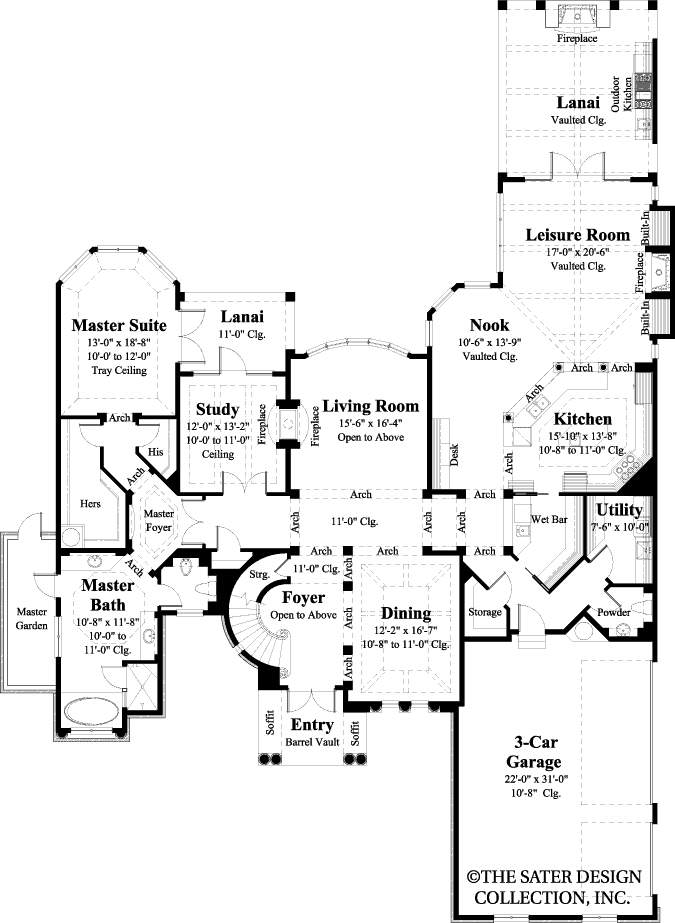 leighton-main floor plan-plan #8070