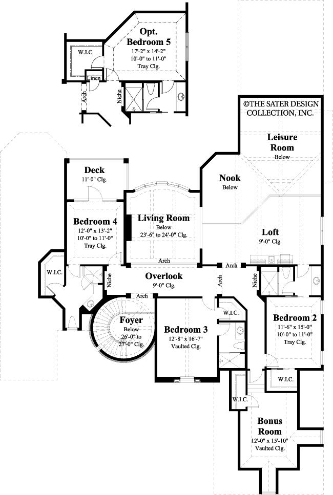 leighton-upper level floor plan-plan #8070