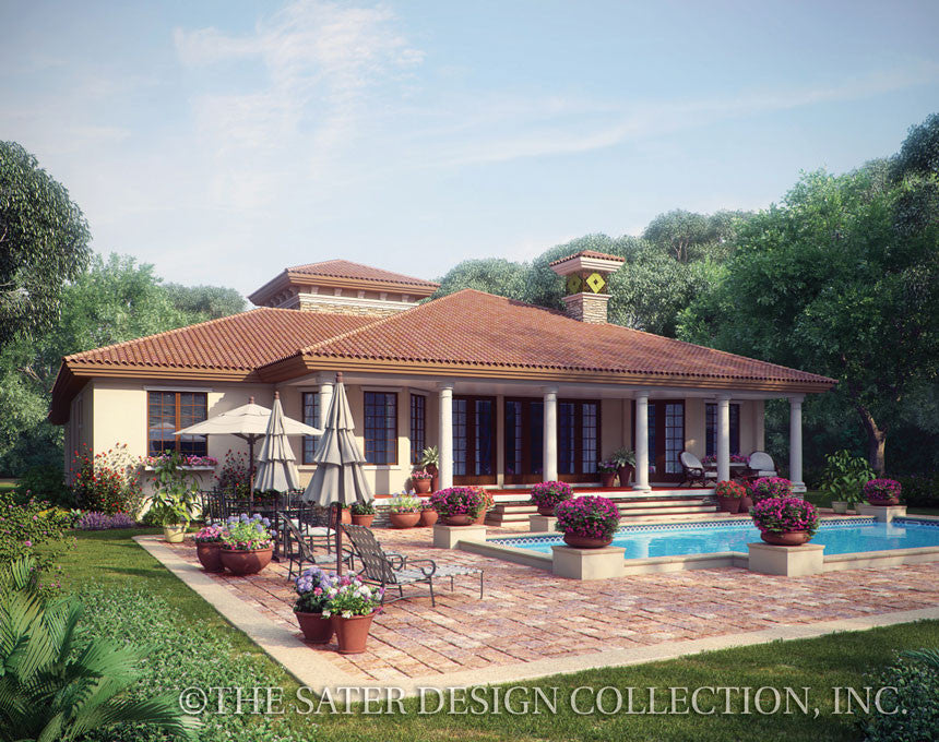 Casina Rossa-Rear Elev Rendering-Plan #8071