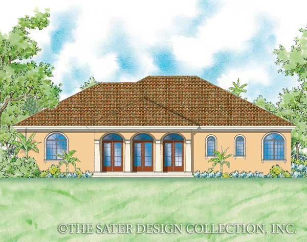 Mezzina-Rear Elevation-Plan #8073
