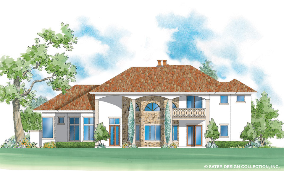 elevation of house plan