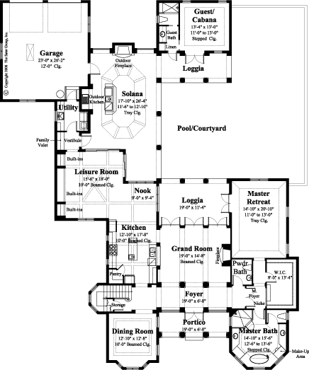 bergantino-main level floor plan- #8079
