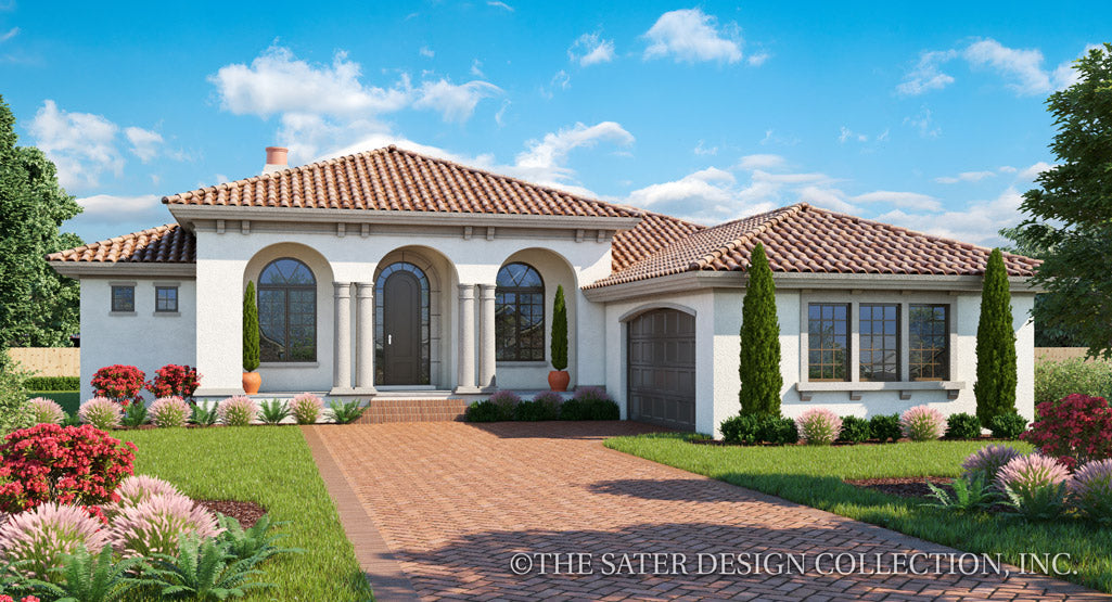 Mediterranean Style House One Story
