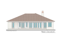 Verago home design rear elevation