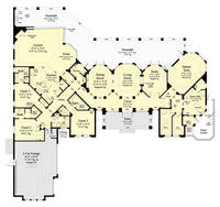 Benton House Plan floor plan
