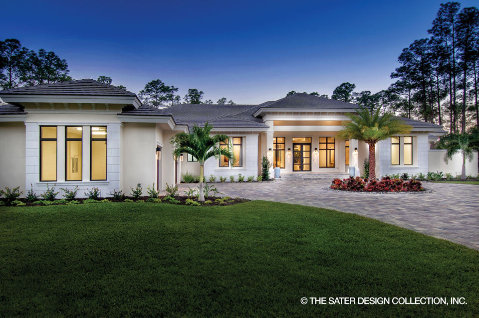 Benton House Plan Sater Design