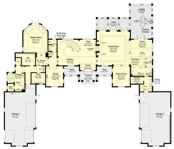 Winward Court first floor plan