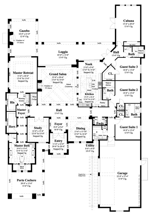 Bingley-Floor Plan-Contemporary Home Plan