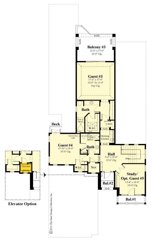St. Andrews second floor plan