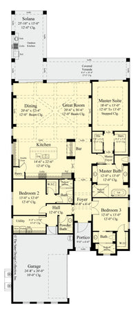 Augusta first floor plan