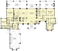 Plan #9022 Main Floor Plan