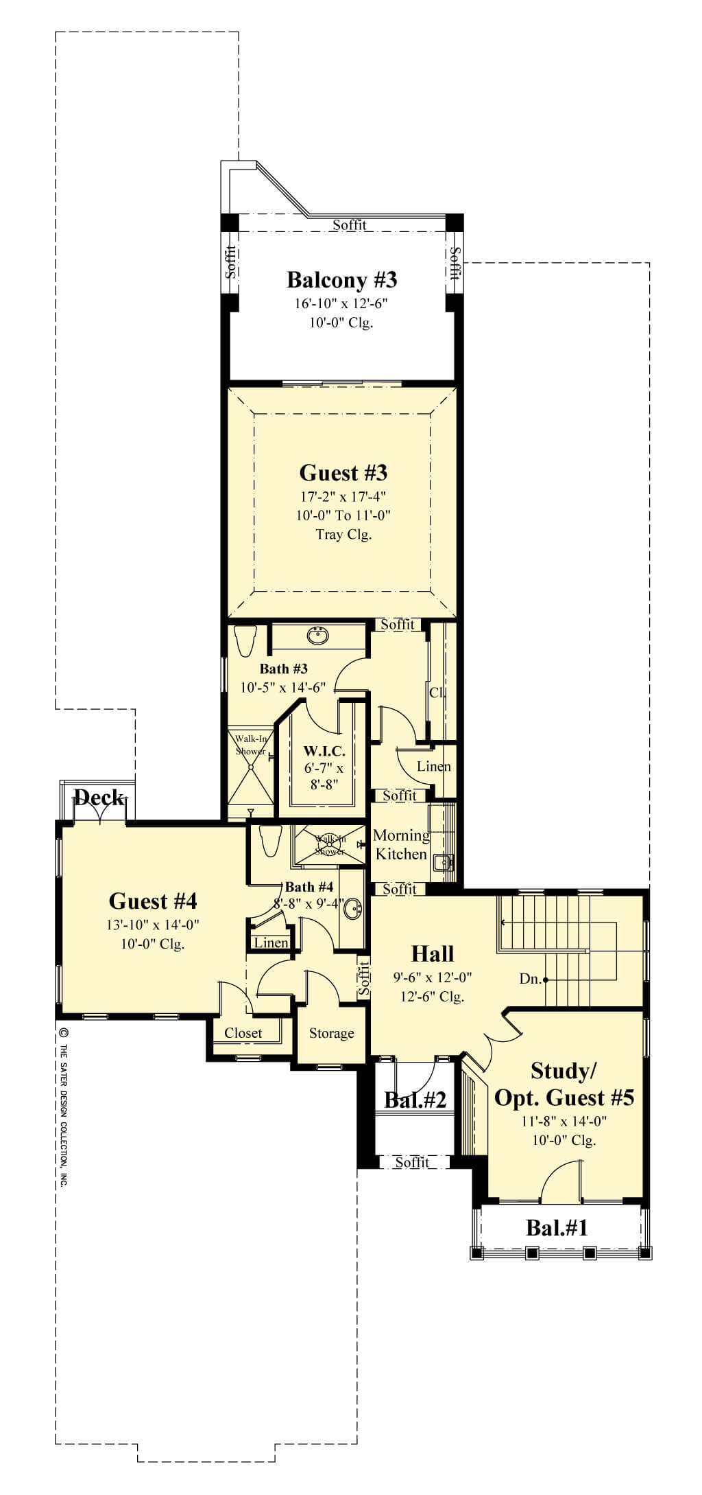 9023 upper level floor plan
