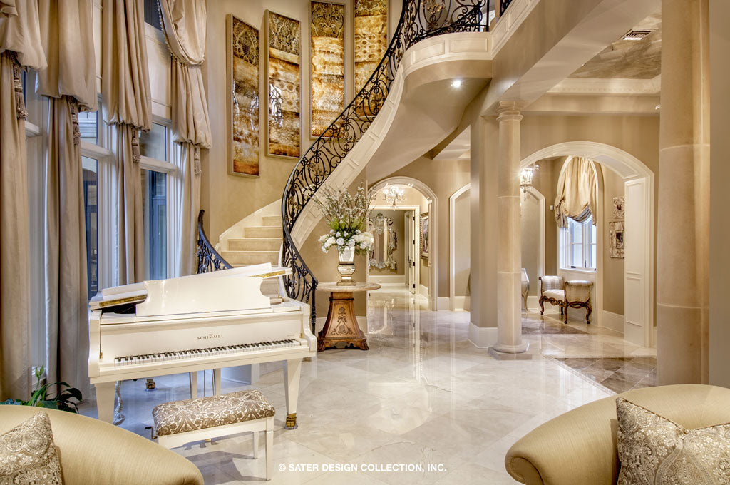 Luxury American Villa Living Room Interior Design | Baci Living Room