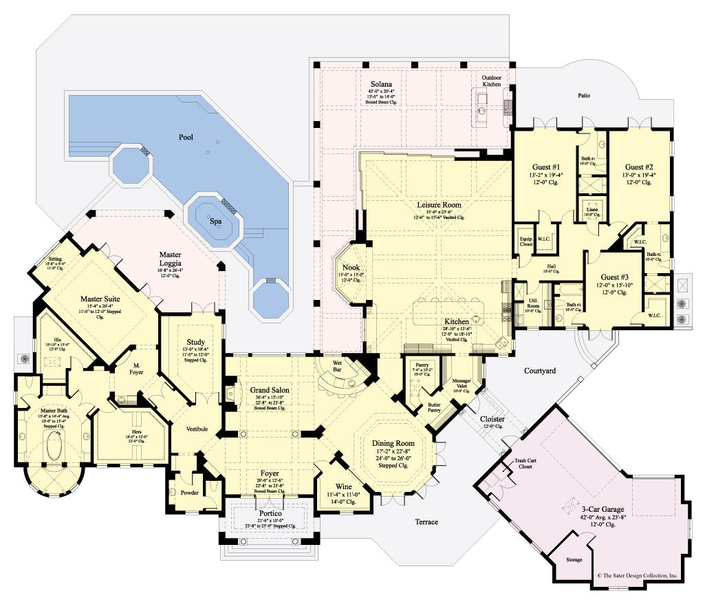 brighton luxury home floor plan
