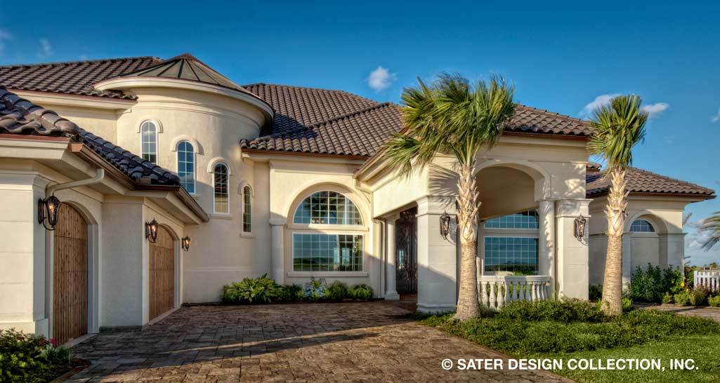 Mediterranean House Plans Sater Design Sater Design Collection's 6799